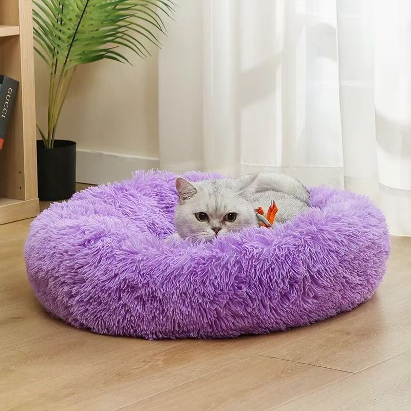 Plush Haven Pet Bed for Dogs and cats