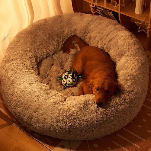 Plush Haven Pet Bed for Dogs and cats