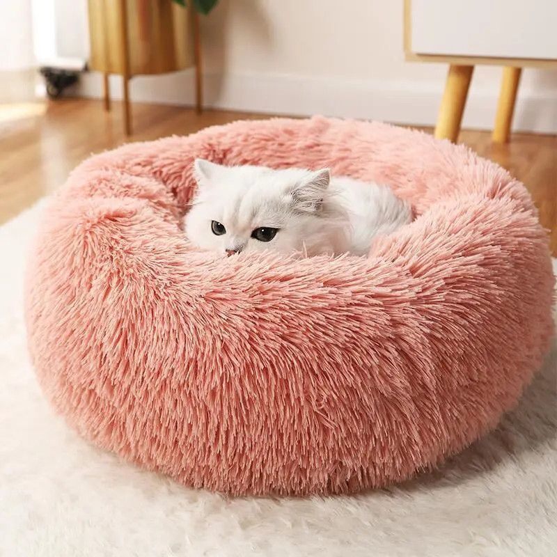 Plush Haven Pet Bed for Dogs and cats